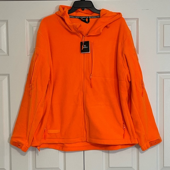 Baerskin Men’s Tactical Hoodie 2XL Zip Fleece Jacket *Brand New*